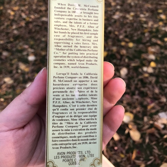 Vintage AVON perfume bottle 1976 anniversary keepsake Moonwind Cologne - Picture 5 of 8